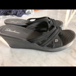 Skechers wedge sandals 7.5